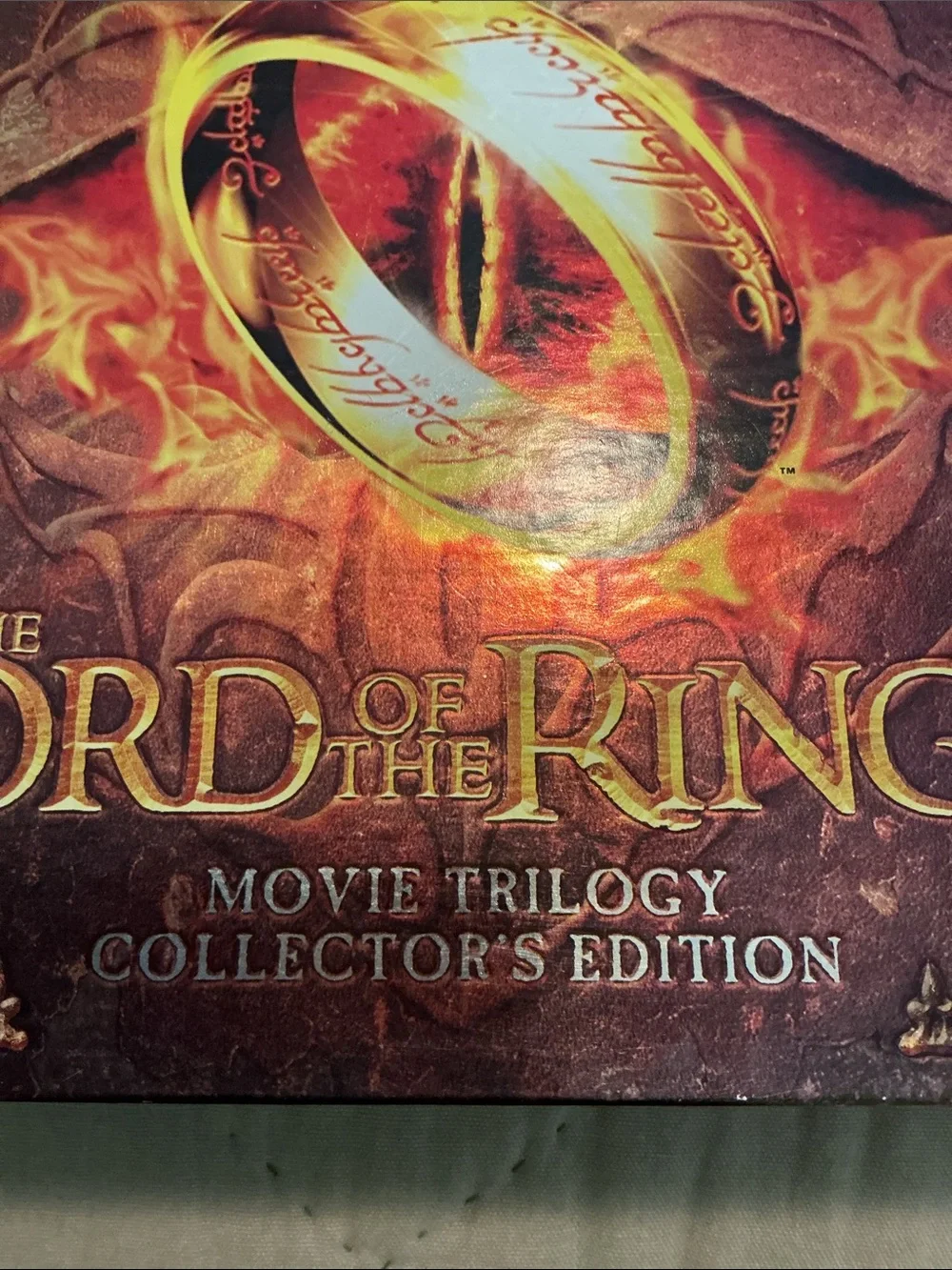 The Lord of the Rings Trivial Pursuit Collector's Edition - Brown/Gold